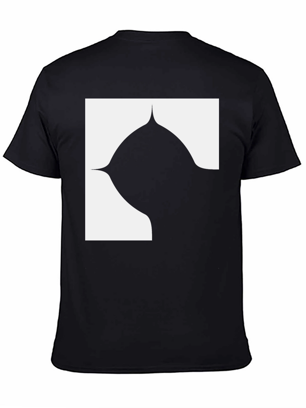 Abstract Design Black T-Shirt