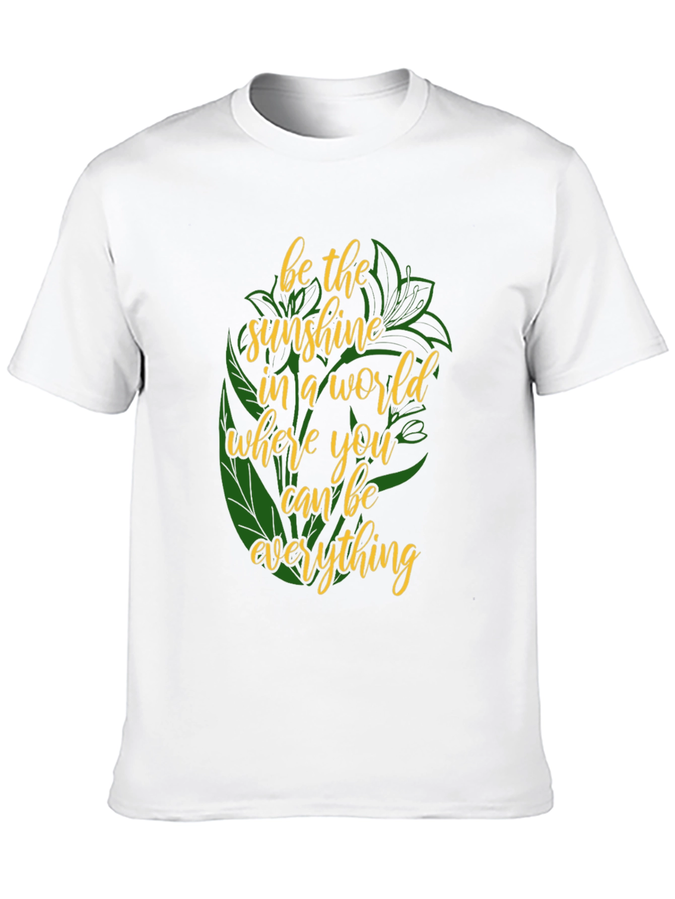 Sunshine Graphic T-Shirt - Inspirational Tee