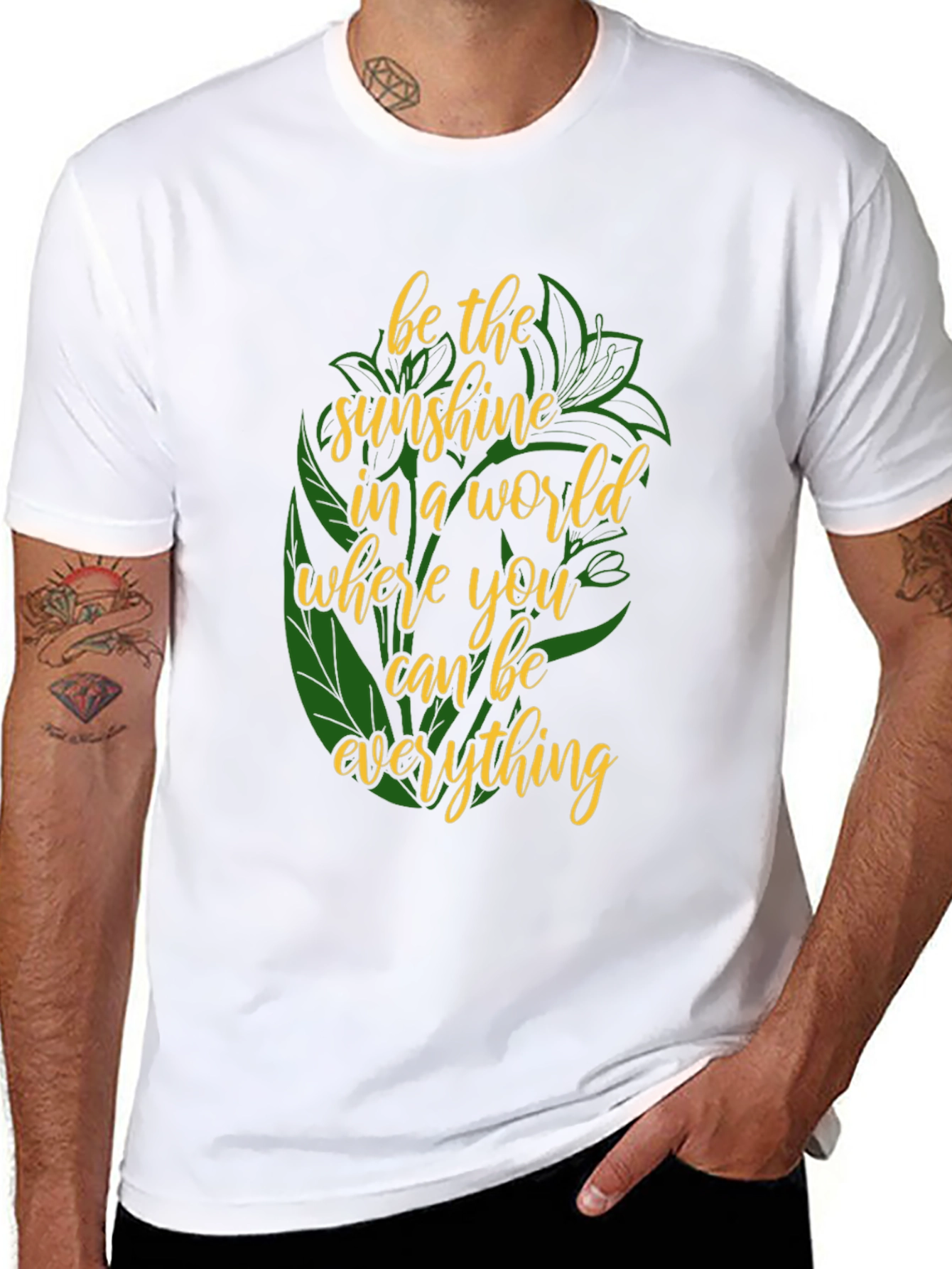 Sunshine Graphic T-Shirt - Inspirational Tee