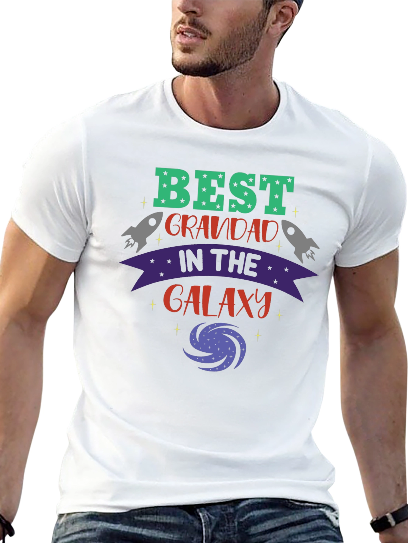 Best Grandad in the Galaxy T-Shirt