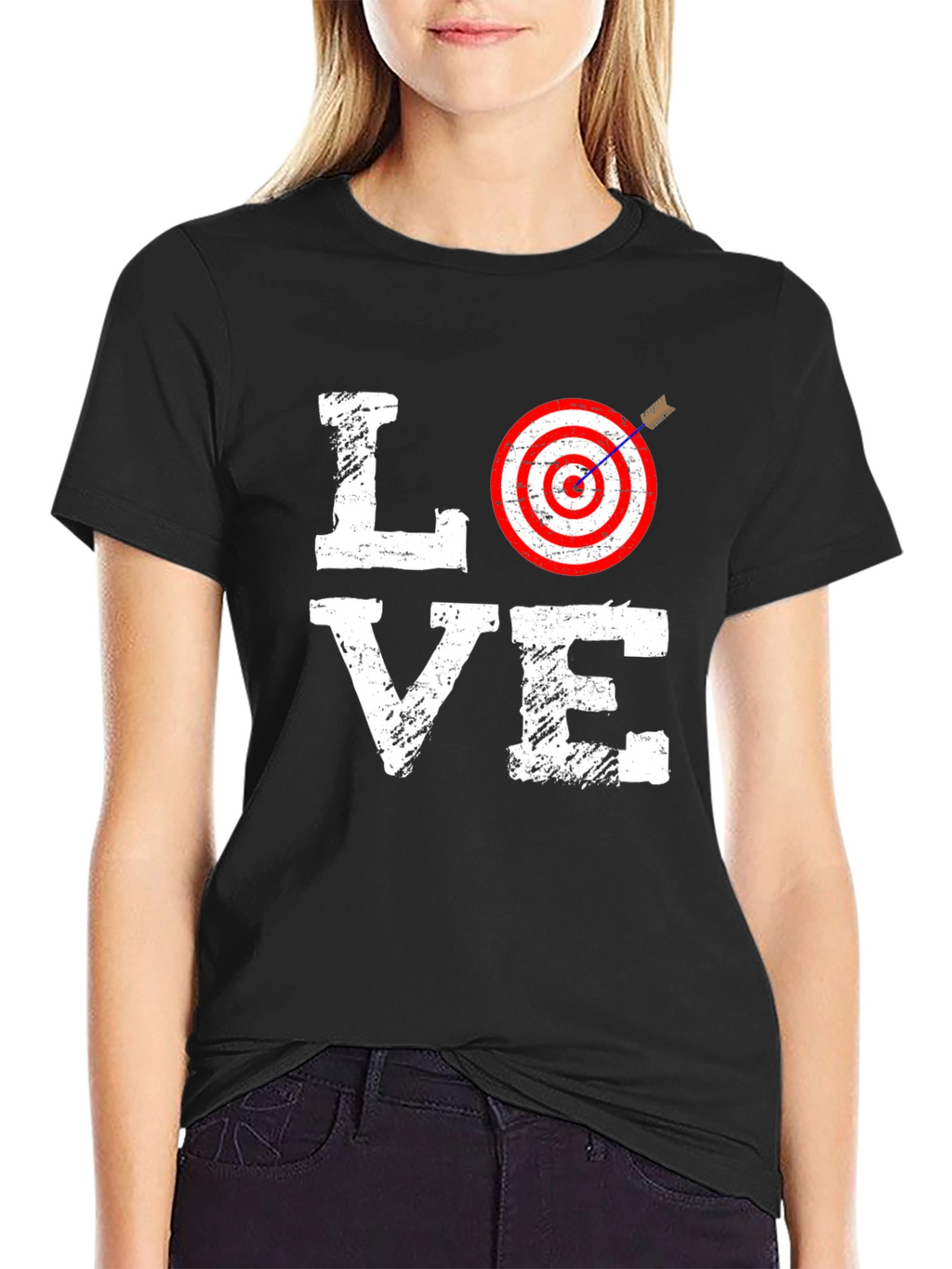 Target Love Graphic Tee - Mens Cotton T-Shirt