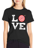 Target Love Graphic Tee - Mens Cotton T-Shirt