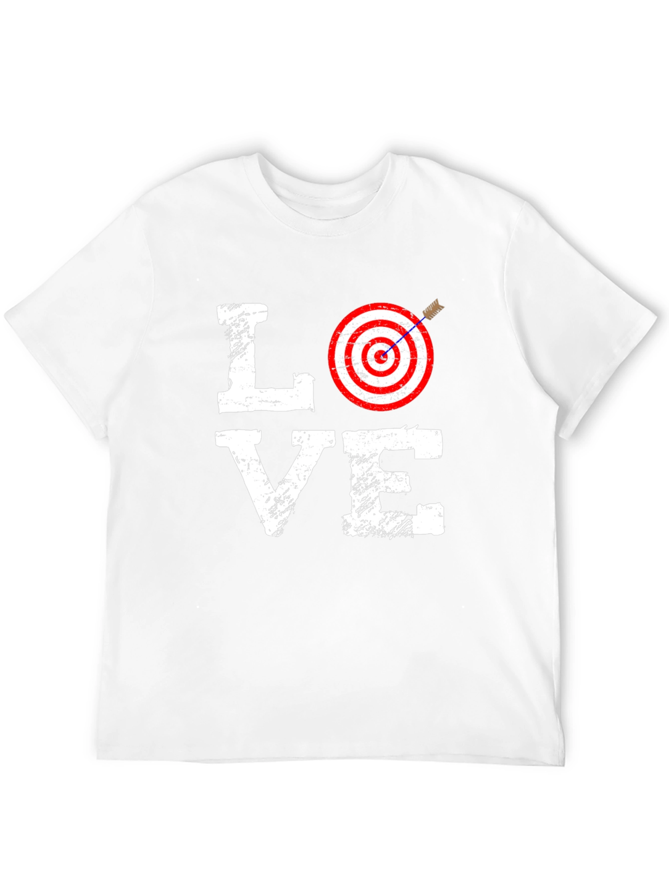 Target Love Graphic Tee - Mens Cotton T-Shirt