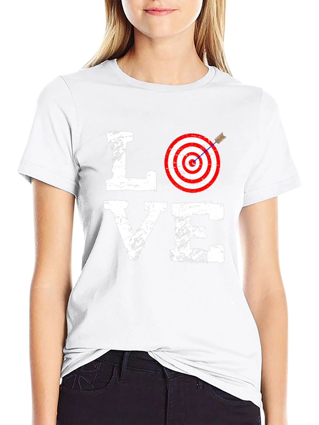 Target Love Graphic Tee - Mens Cotton T-Shirt