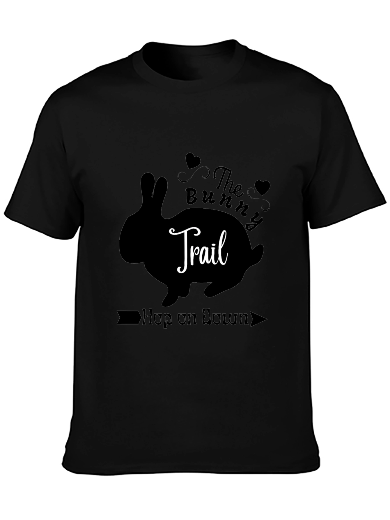 Bunny Trail Graphic T-Shirt - Hop On Down