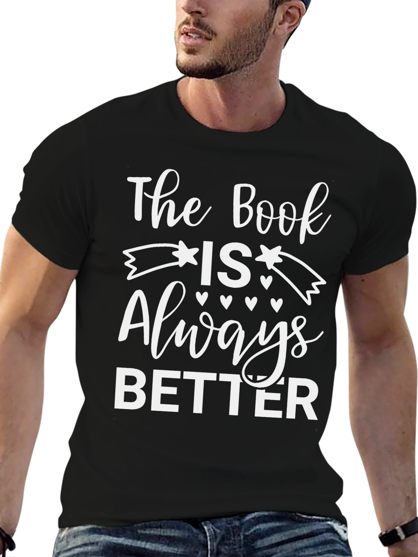 Book Lover Tee: The Book Is Always Better