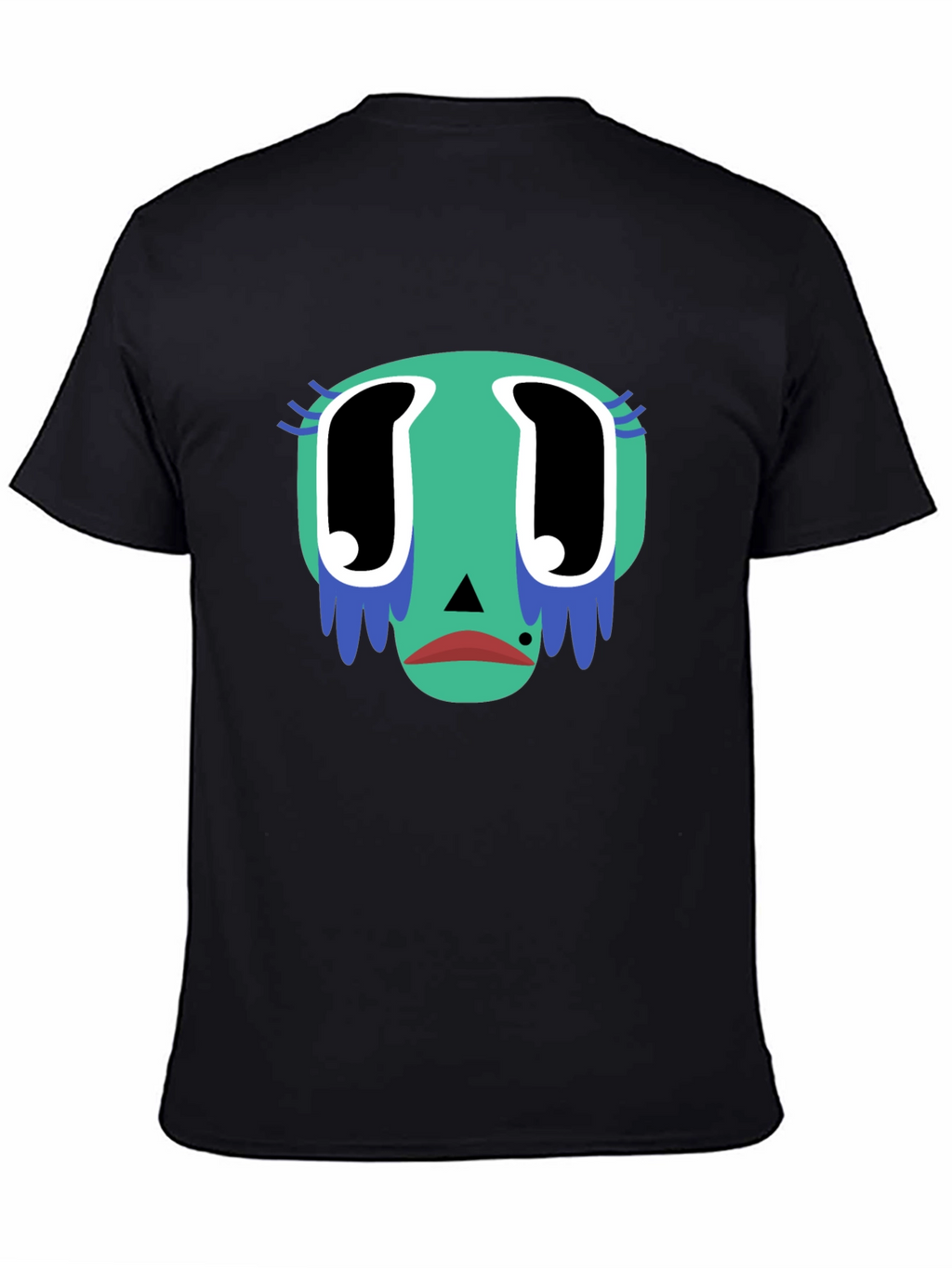 Sad Graphic Tee - Unique Art T-Shirt