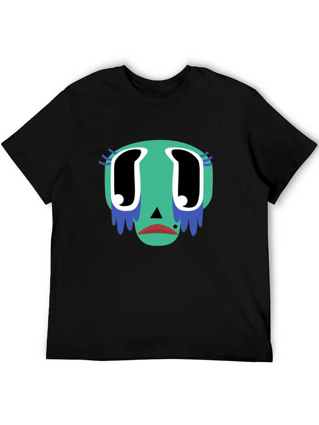 Sad Graphic Tee - Unique Art T-Shirt
