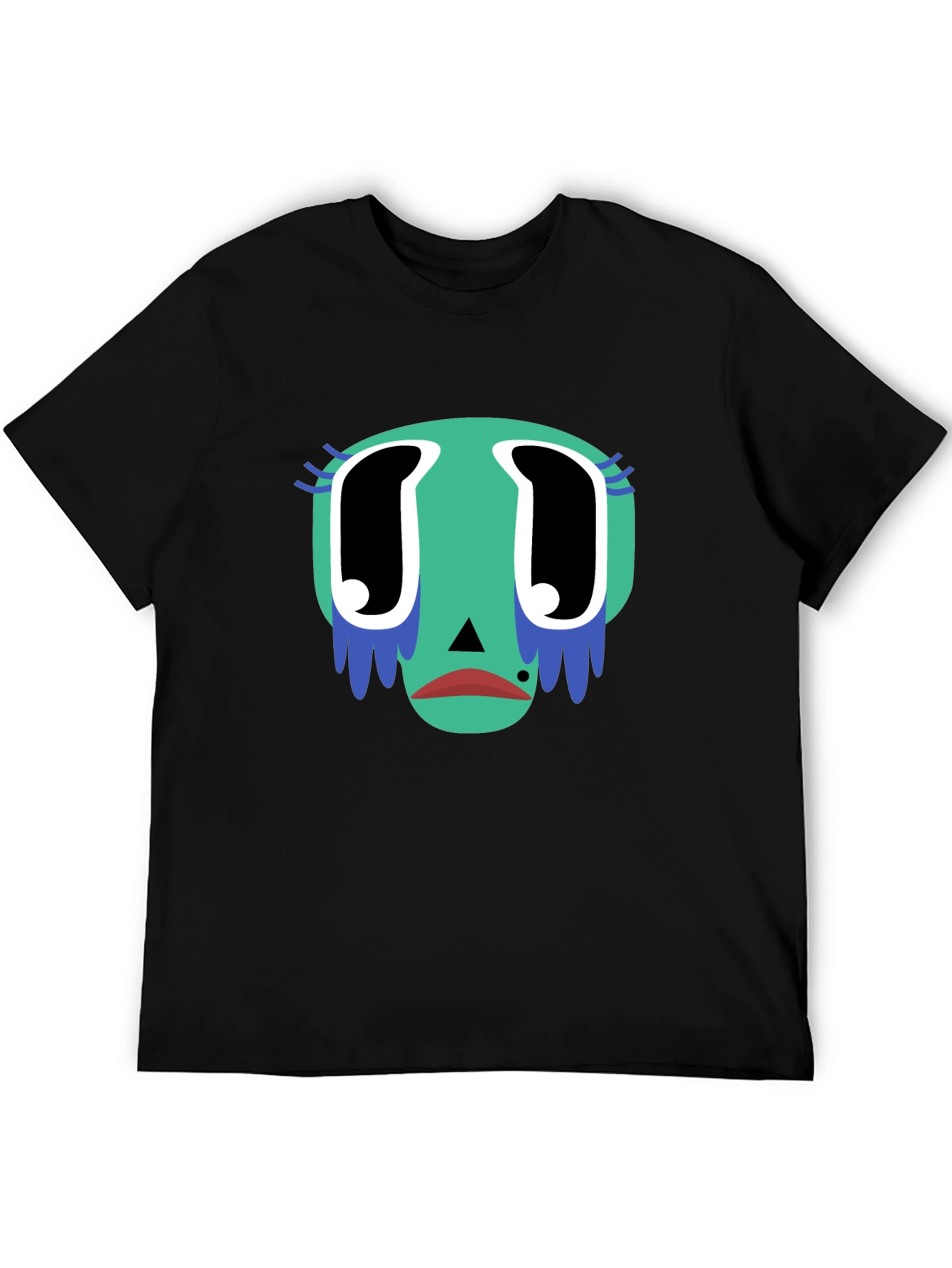 Sad Graphic Tee - Unique Art T-Shirt