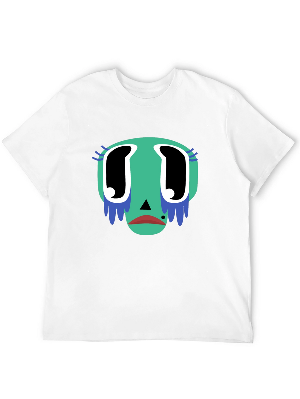 Sad Graphic Tee - Unique Art T-Shirt