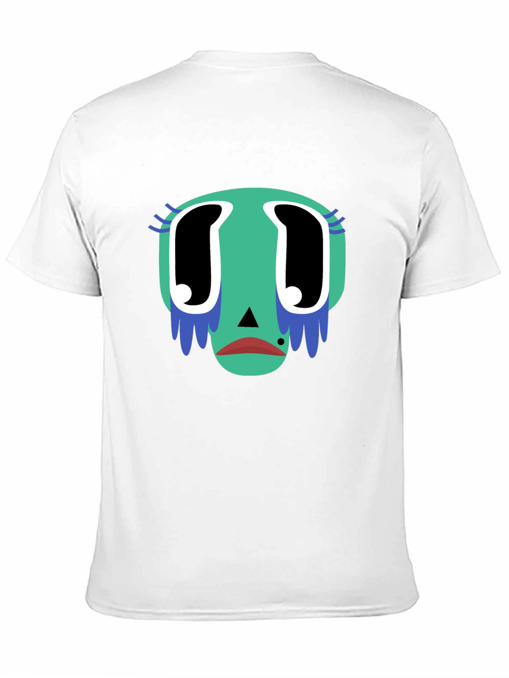 Sad Graphic Tee - Unique Art T-Shirt
