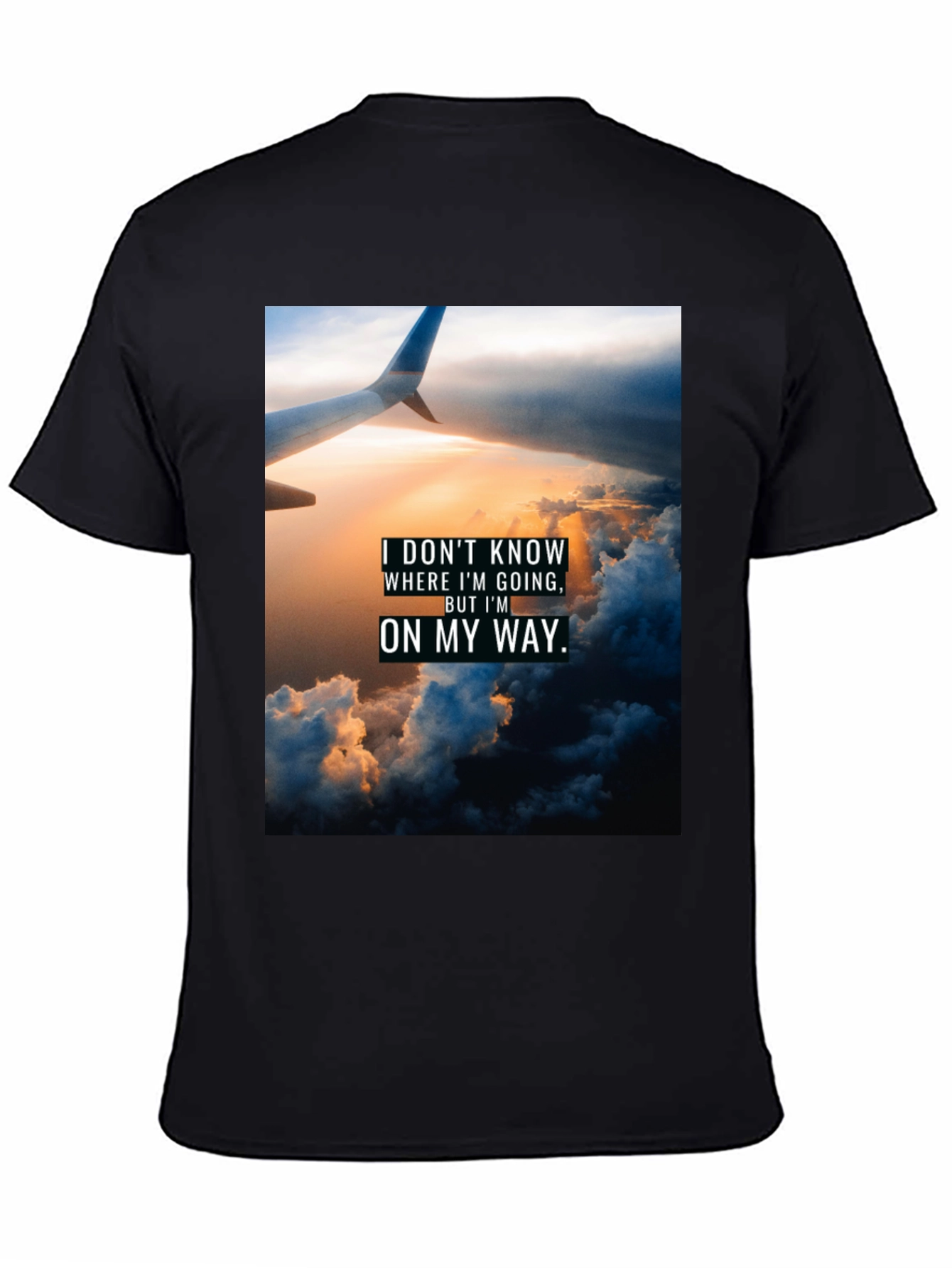 Sky High Journey T-Shirt - Inspiring Travel Graphic Tee