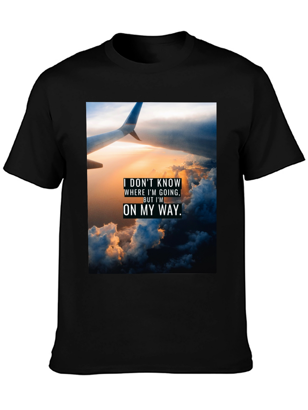 Sky High Journey T-Shirt - Inspiring Travel Graphic Tee