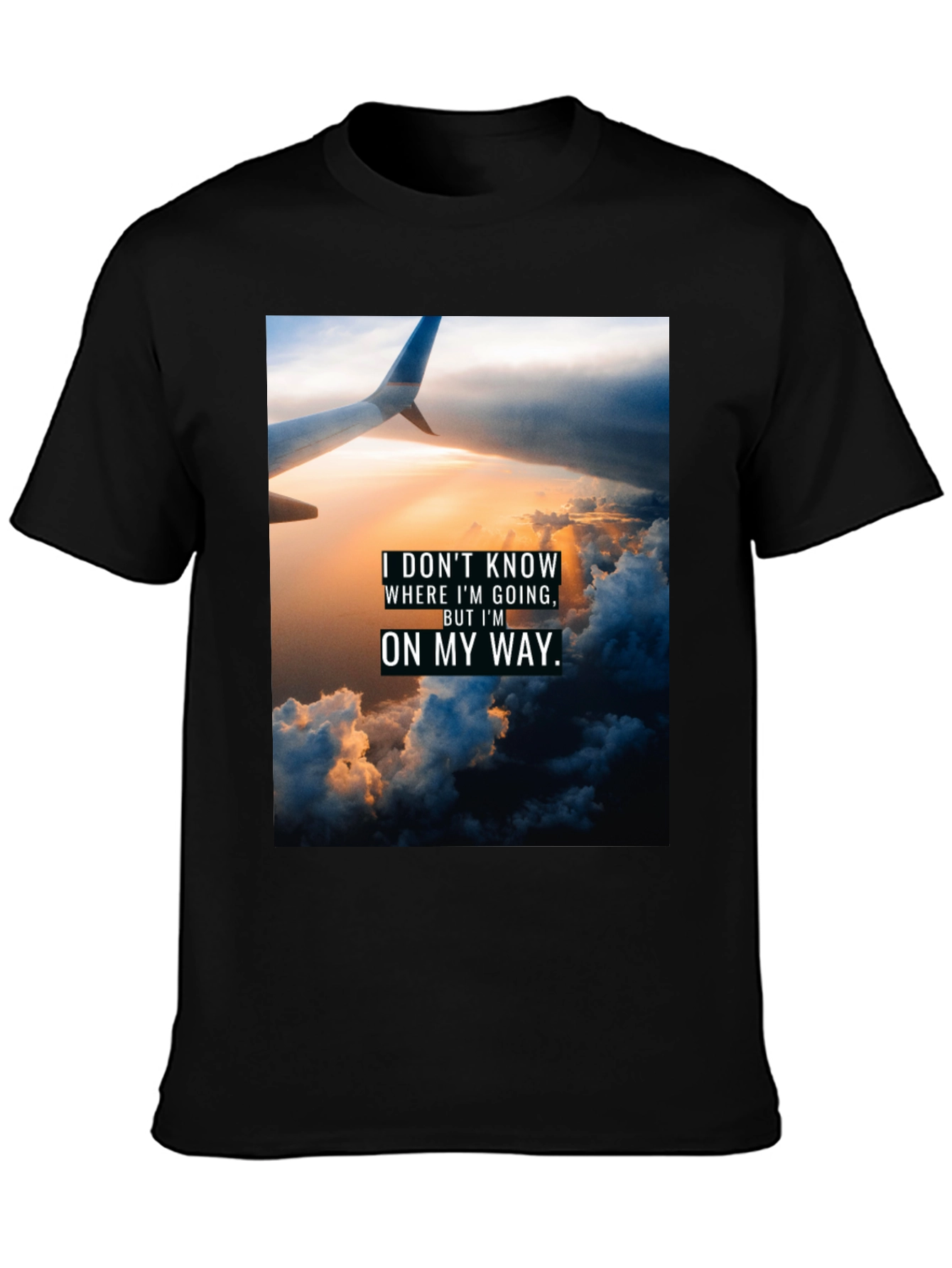 Sky High Journey T-Shirt - Inspiring Travel Graphic Tee