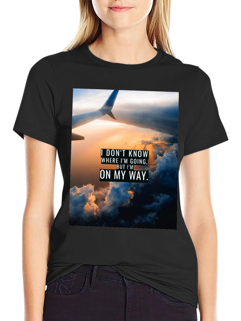 Sky High Journey T-Shirt - Inspiring Travel Graphic Tee