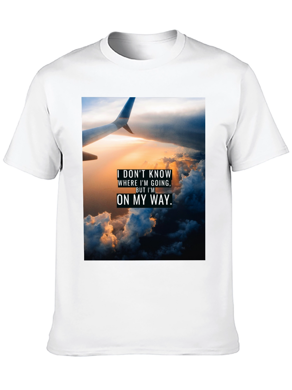 Sky High Journey T-Shirt - Inspiring Travel Graphic Tee