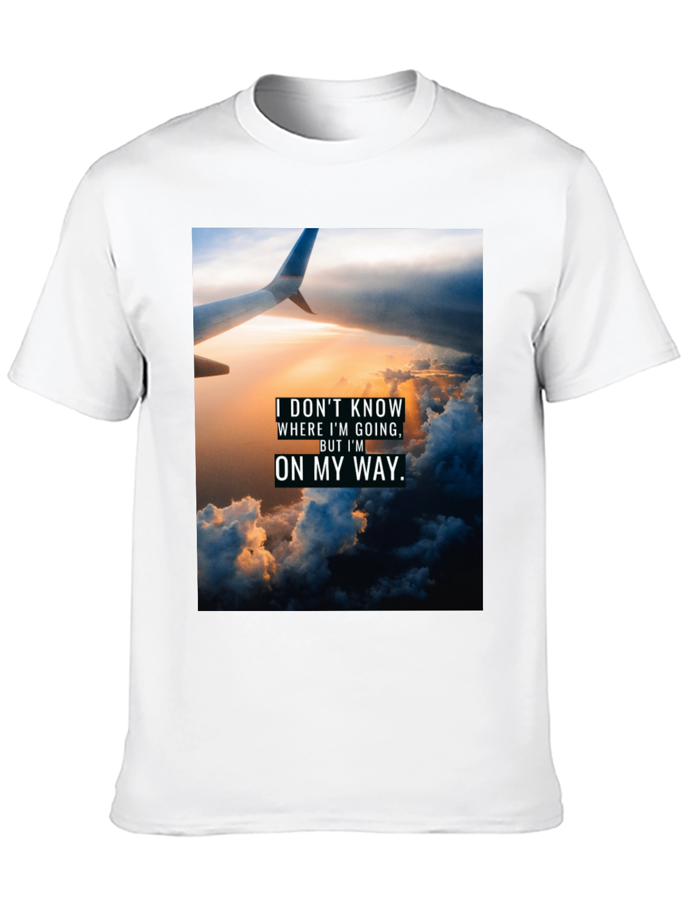 Sky High Journey T-Shirt - Inspiring Travel Graphic Tee