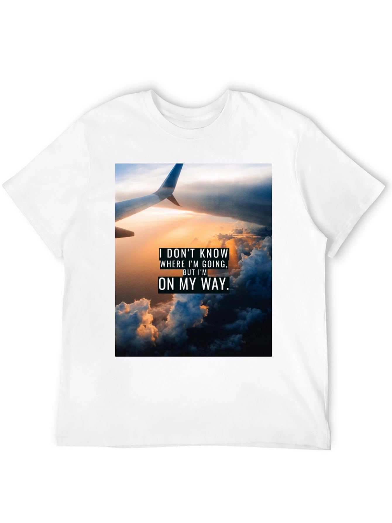 Sky High Journey T-Shirt - Inspiring Travel Graphic Tee