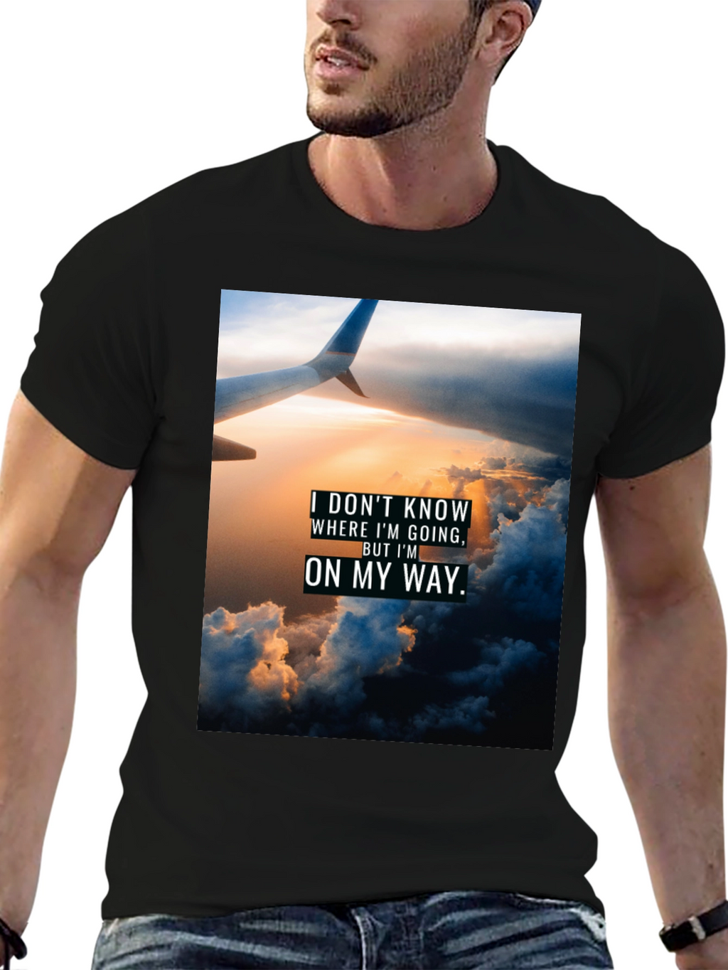 Sky High Journey T-Shirt - Inspiring Travel Graphic Tee