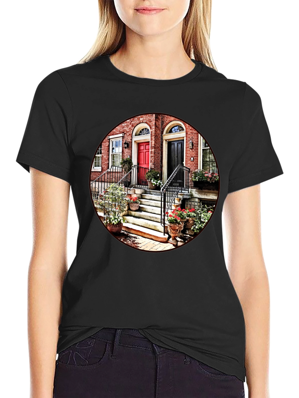 Architectural Townhouse Graphic Tee