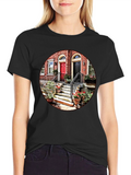 Architectural Townhouse Graphic Tee