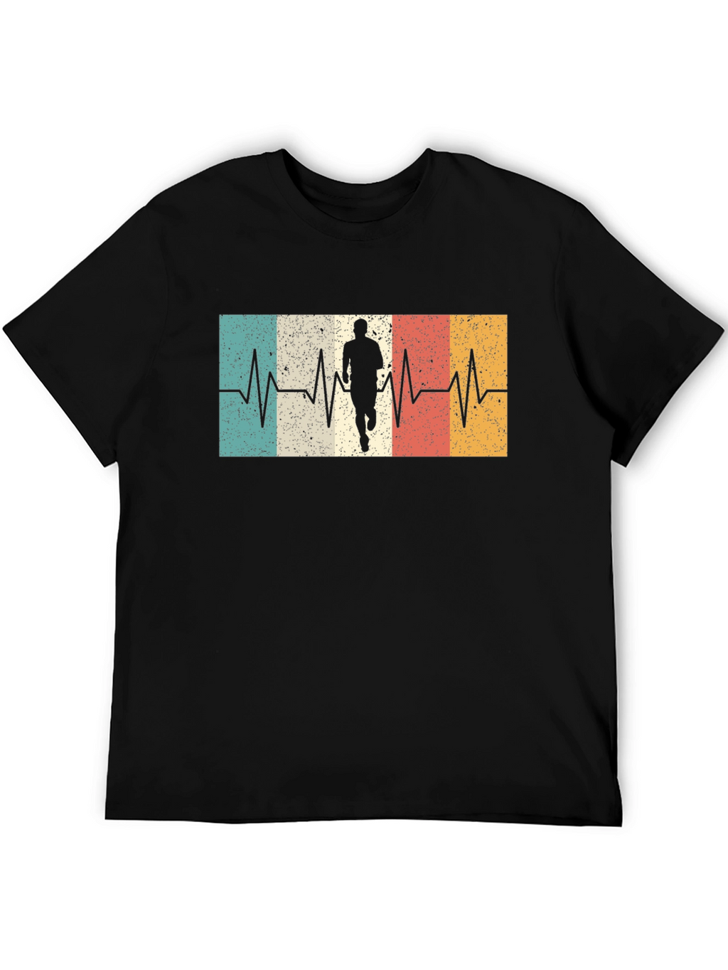 Retro Runner Heartbeat T-Shirt