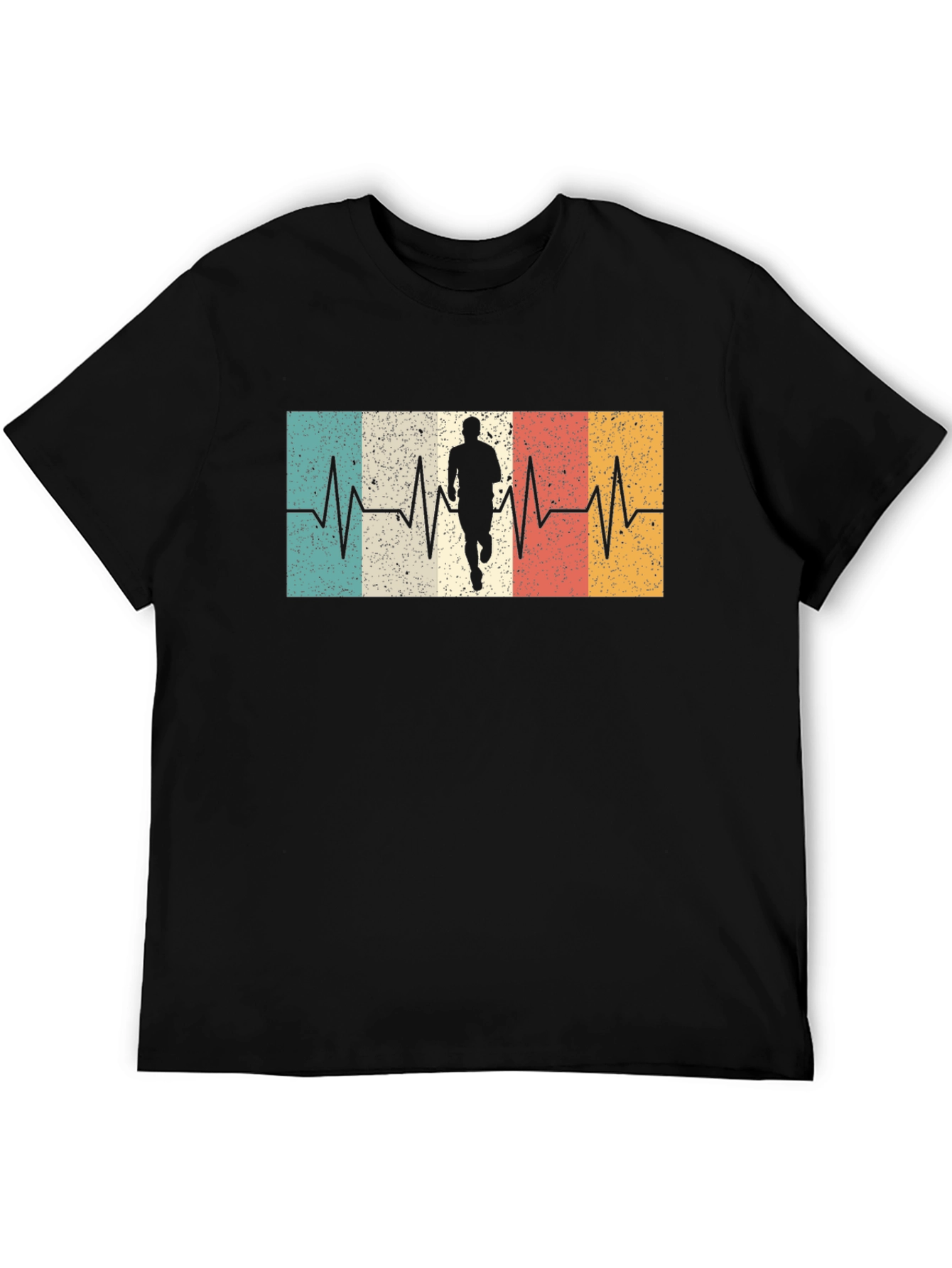 Retro Runner Heartbeat T-Shirt