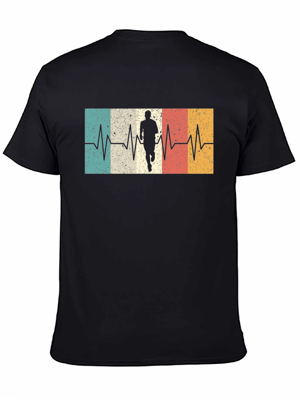 Retro Runner Heartbeat T-Shirt
