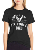 Air Force Dad Graphic T-Shirt