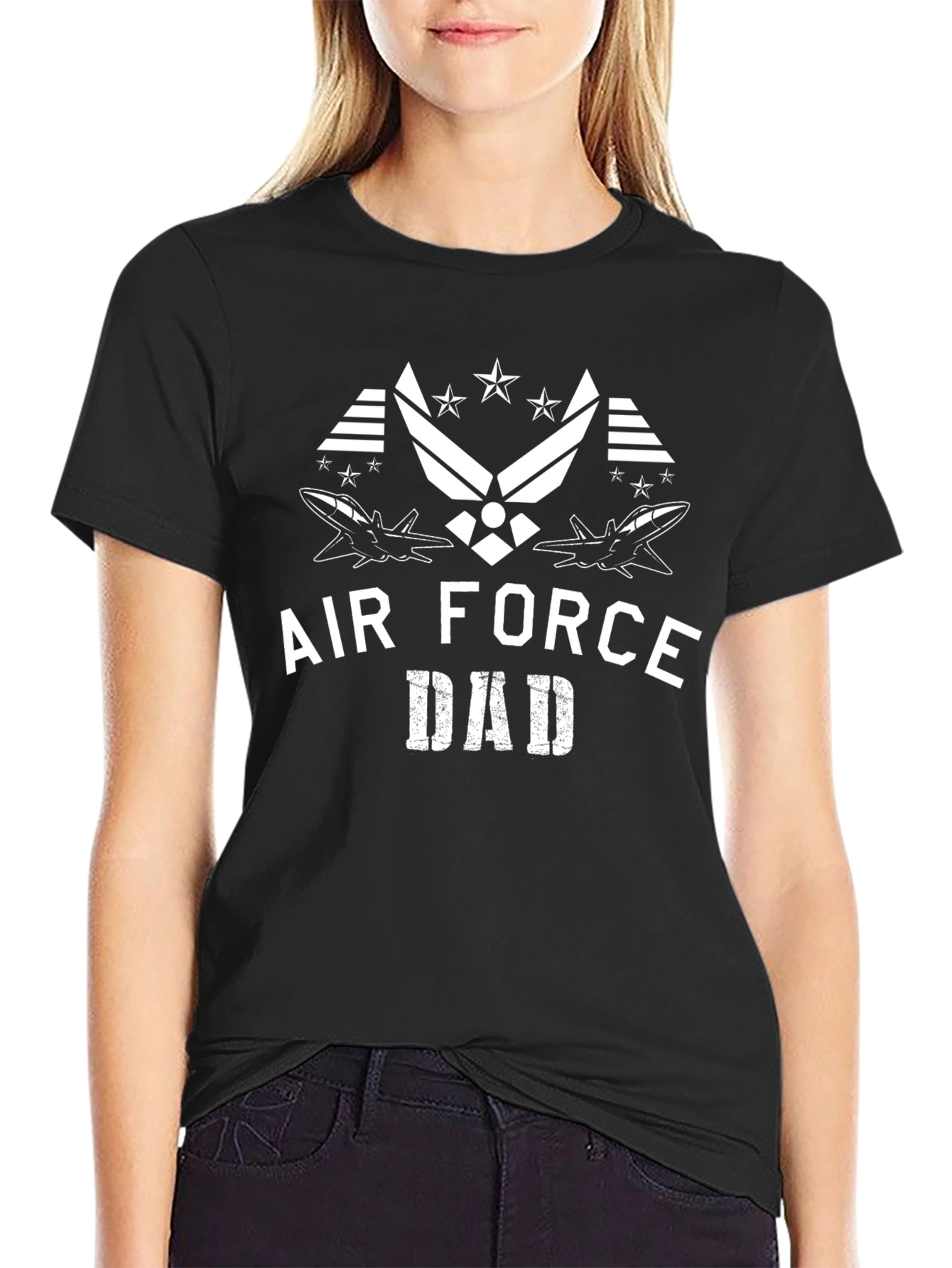 Air Force Dad Graphic T-Shirt