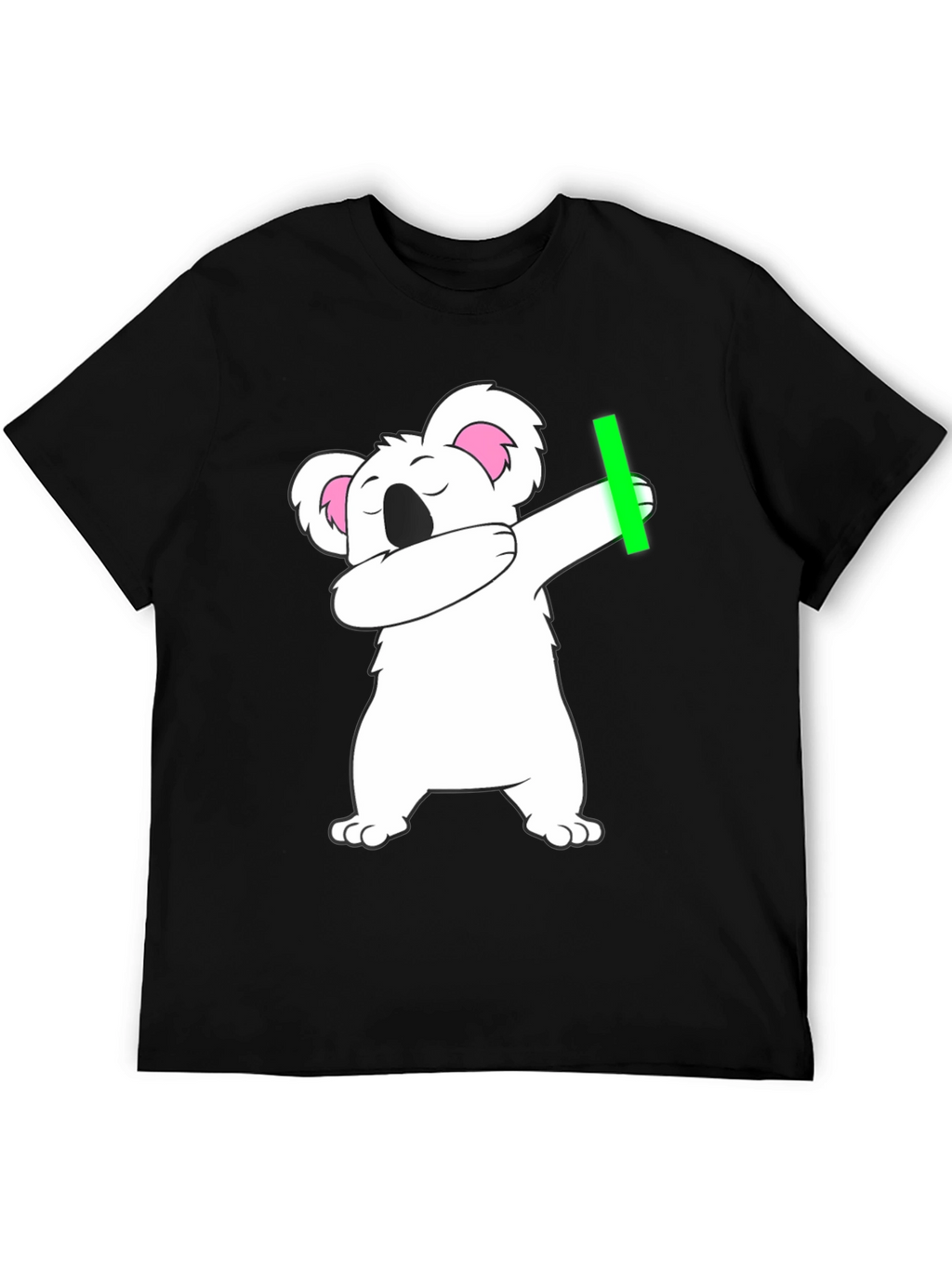Dabbing Koala Black T-Shirt