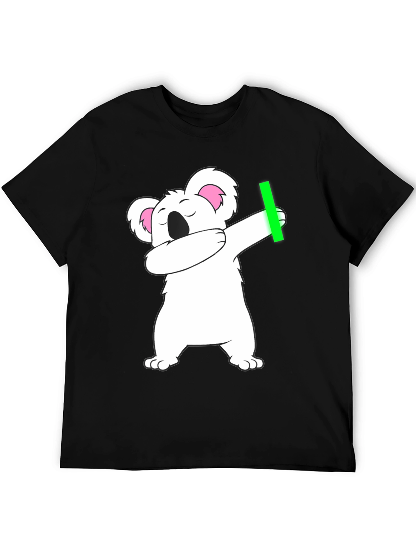 Dabbing Koala Black T-Shirt