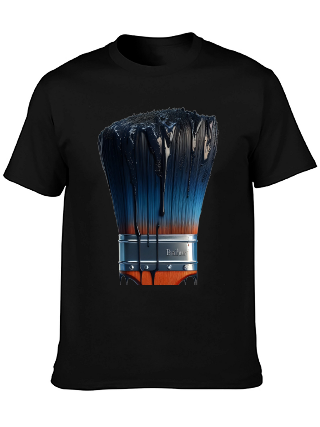 Paint Brush T-Shirt - Artistic Design