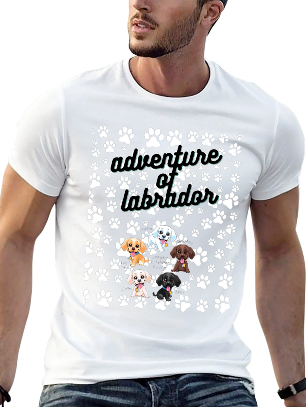Adventure of Labradors T-shirt