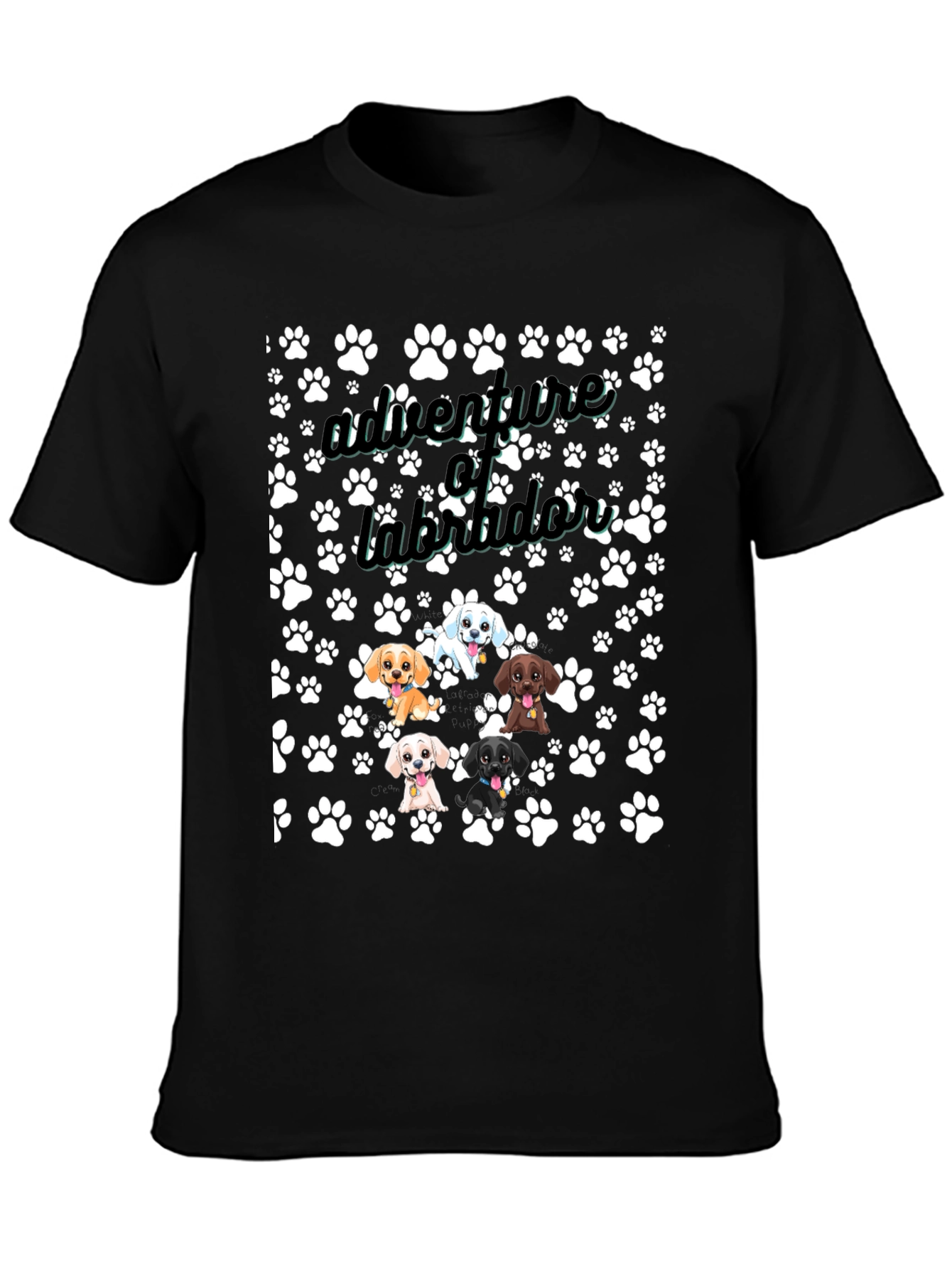Adventure of Labradors T-shirt