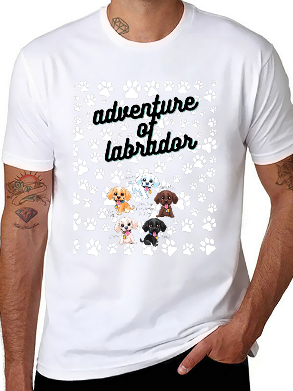 Adventure of Labradors T-shirt