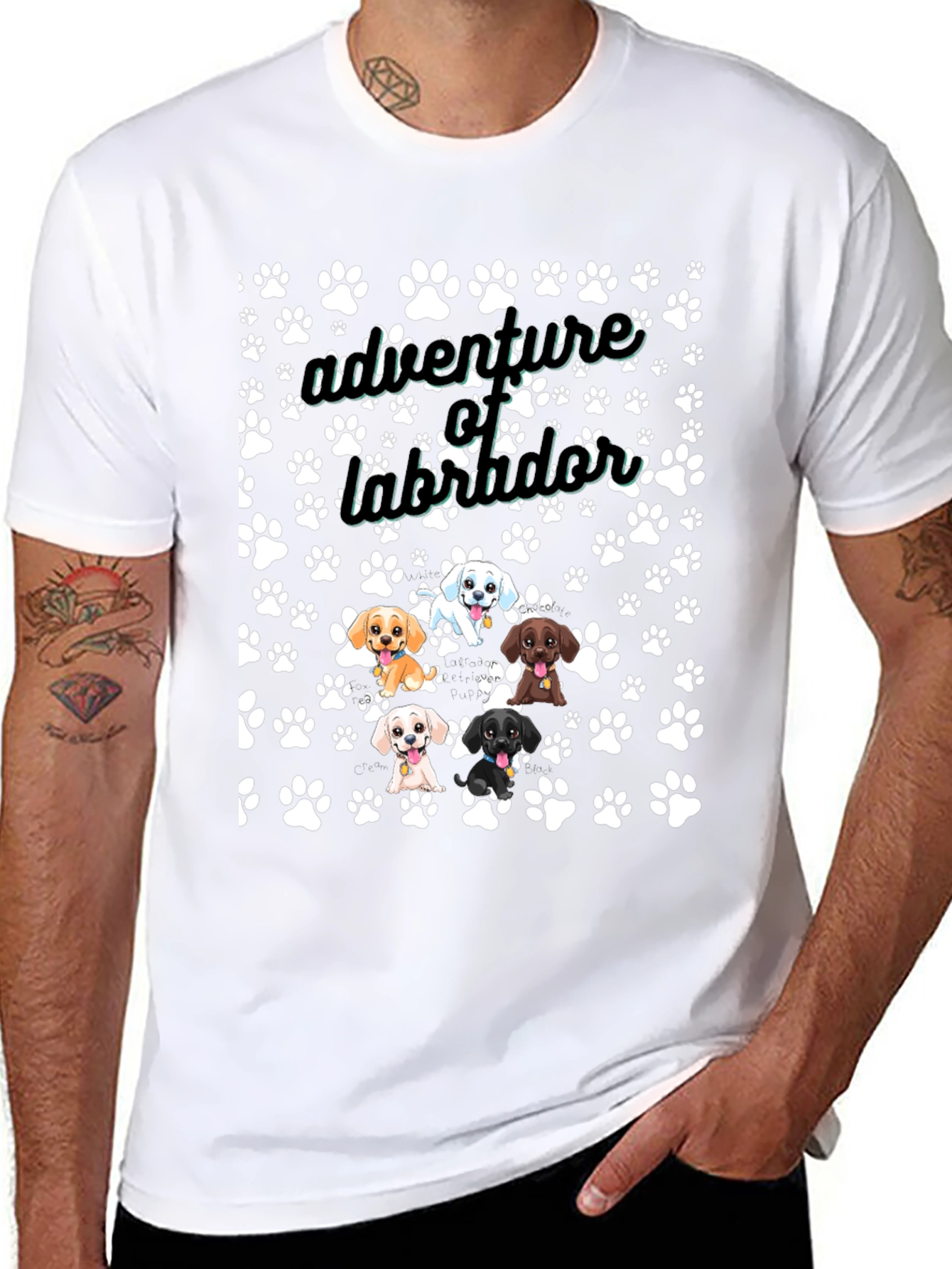 Adventure of Labradors T-shirt