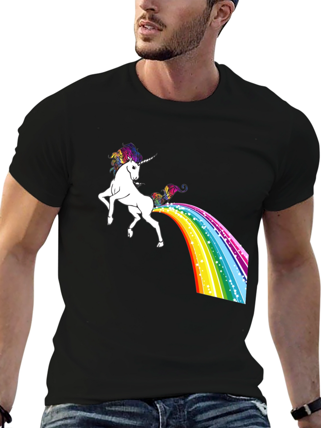 Rainbow Unicorn T-Shirt - Magical Poop!
