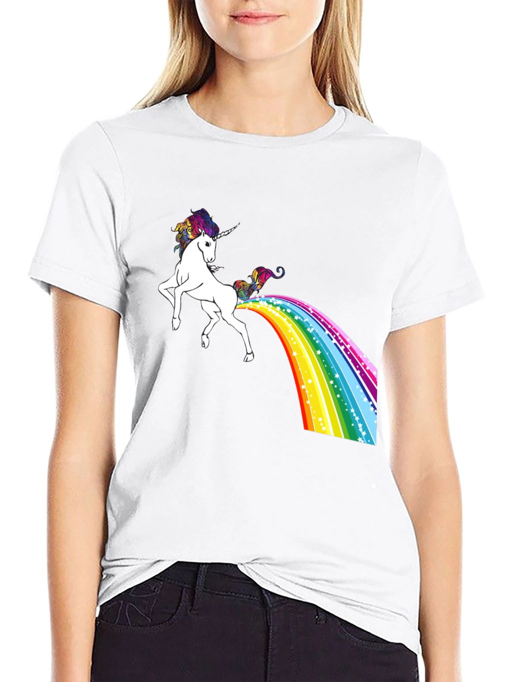 Rainbow Unicorn T-Shirt - Magical Poop!