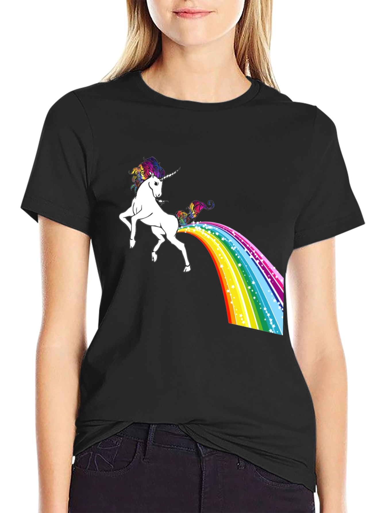 Rainbow Unicorn T-Shirt - Magical Poop!
