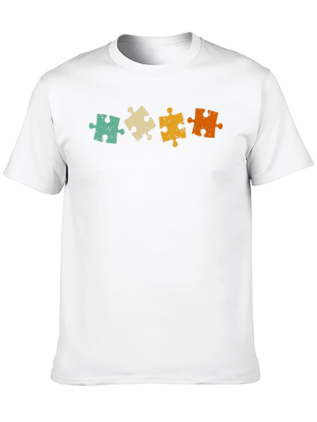 Puzzle Piece Graphic Tee - Autism Awareness Shirt