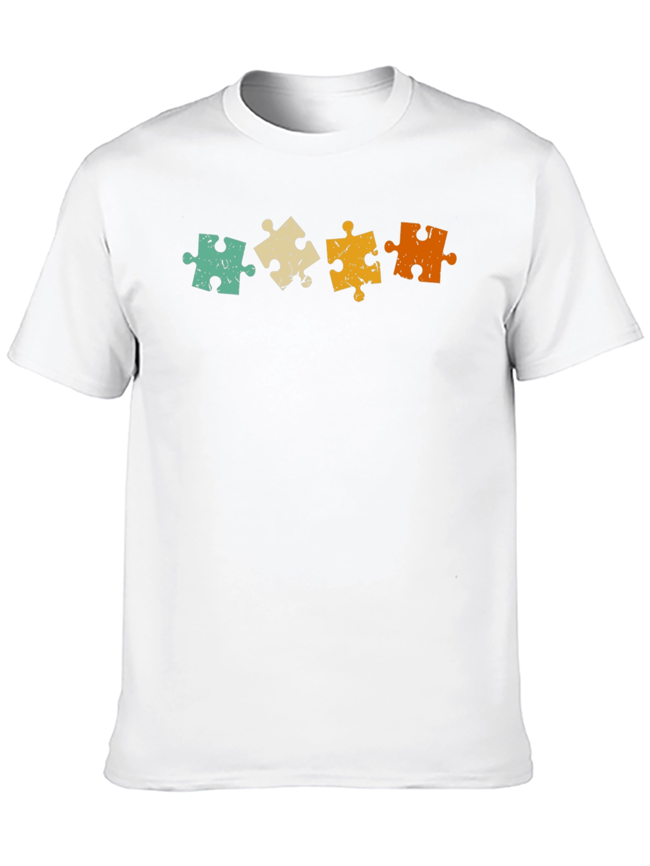 Puzzle Piece Graphic Tee - Autism Awareness Shirt