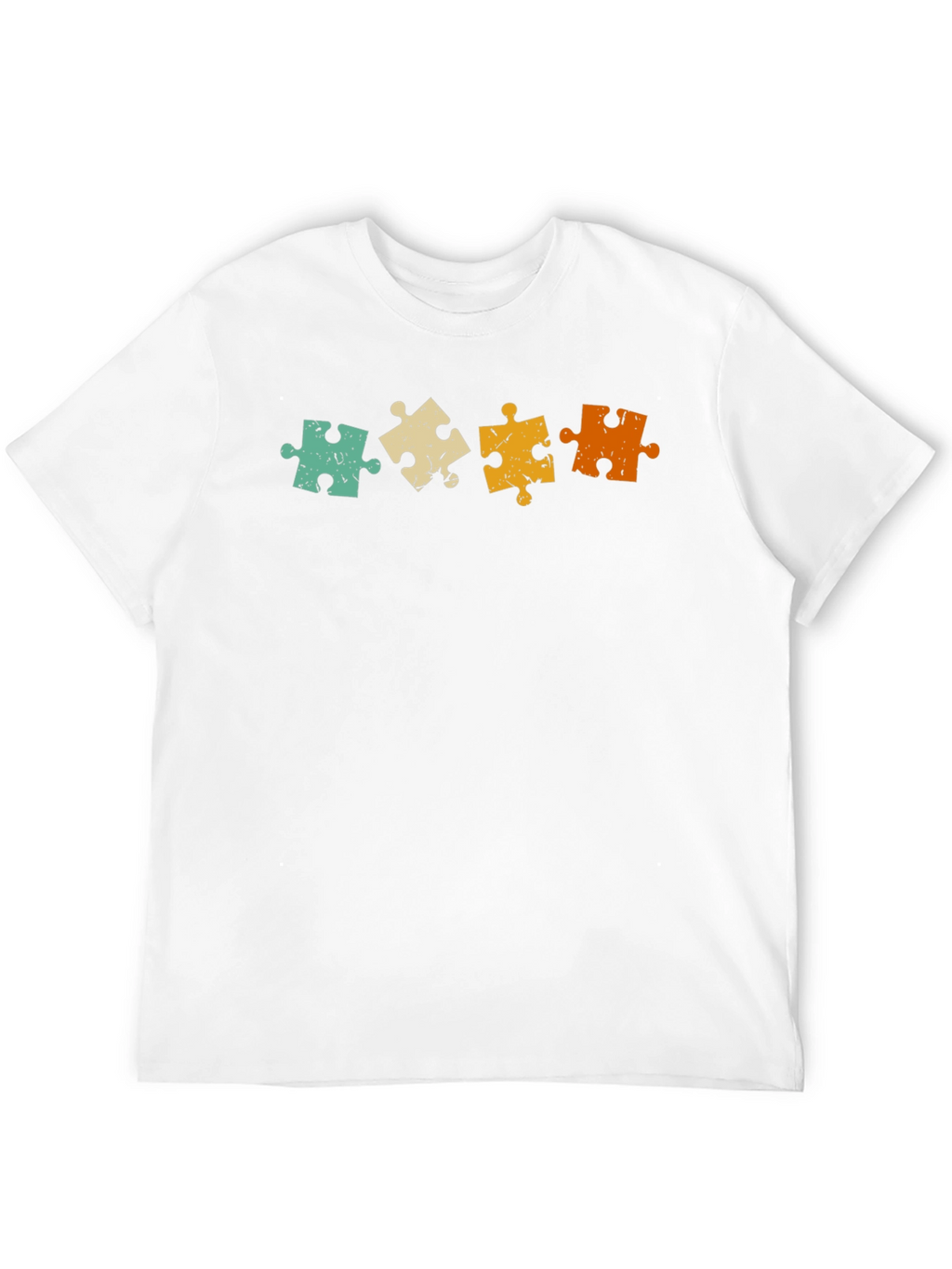 Puzzle Piece Graphic Tee - Autism Awareness Shirt