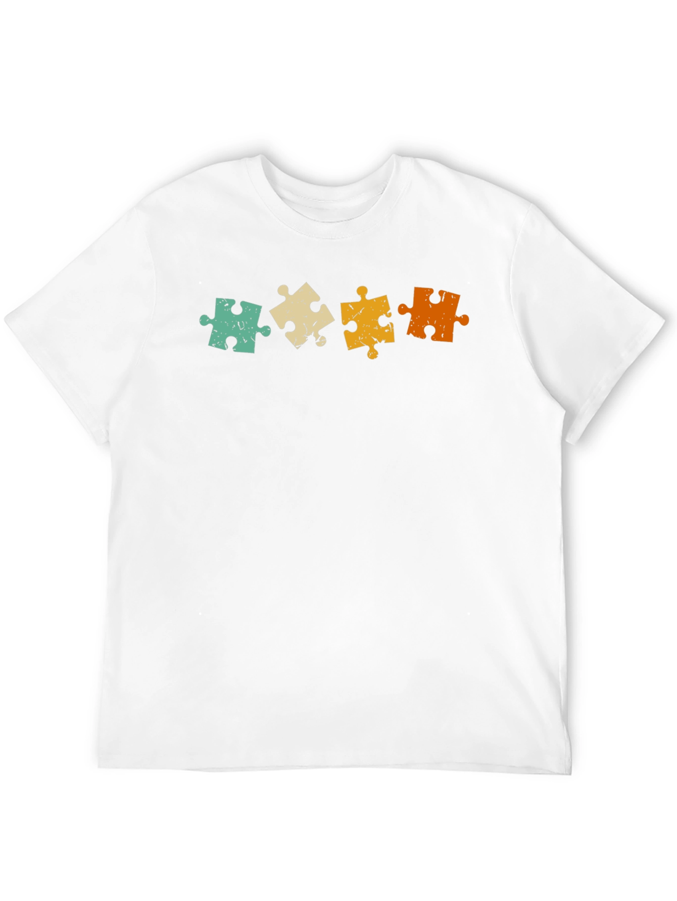 Puzzle Piece Graphic Tee - Autism Awareness Shirt