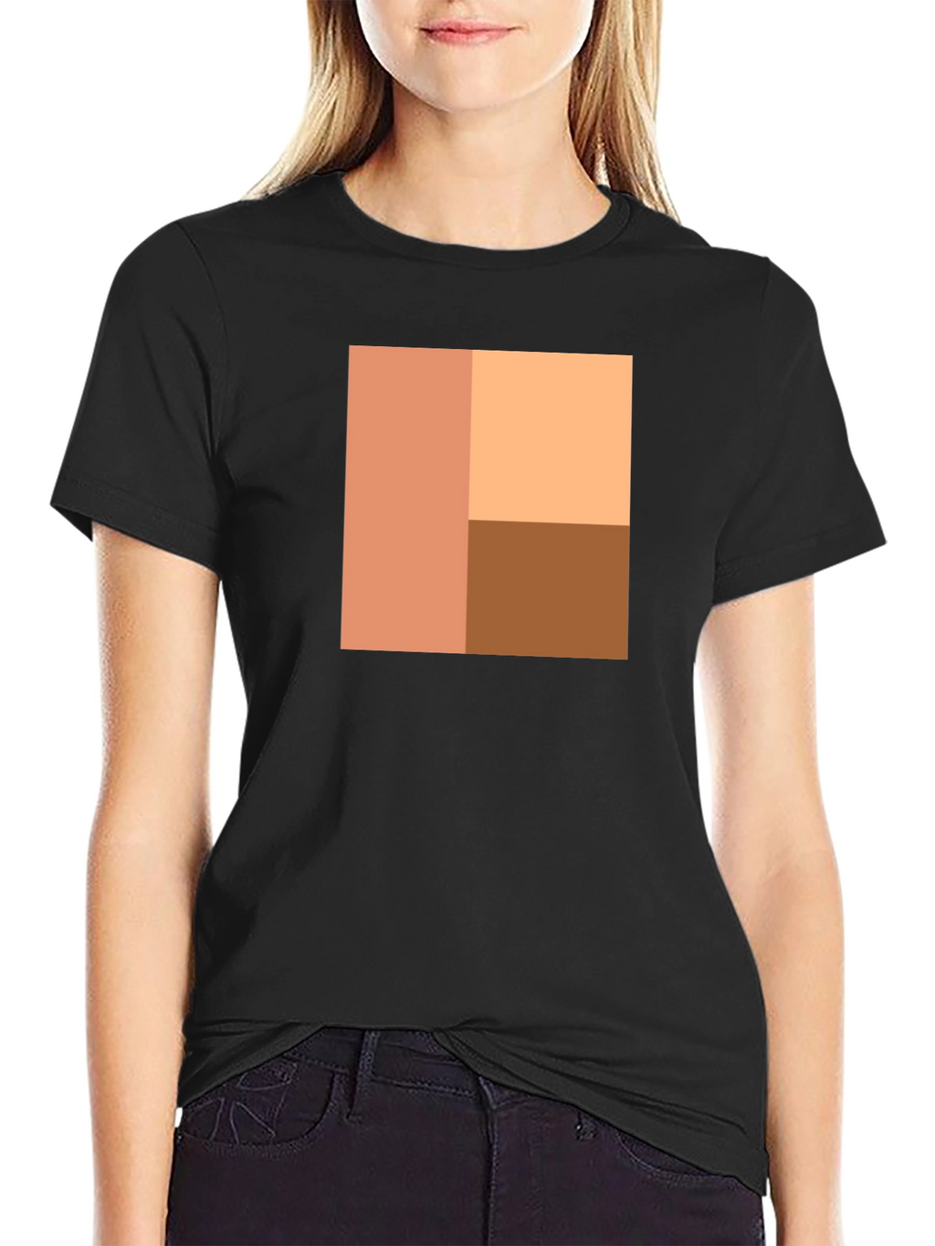 Modern Minimalist Geometric Graphic T-Shirt