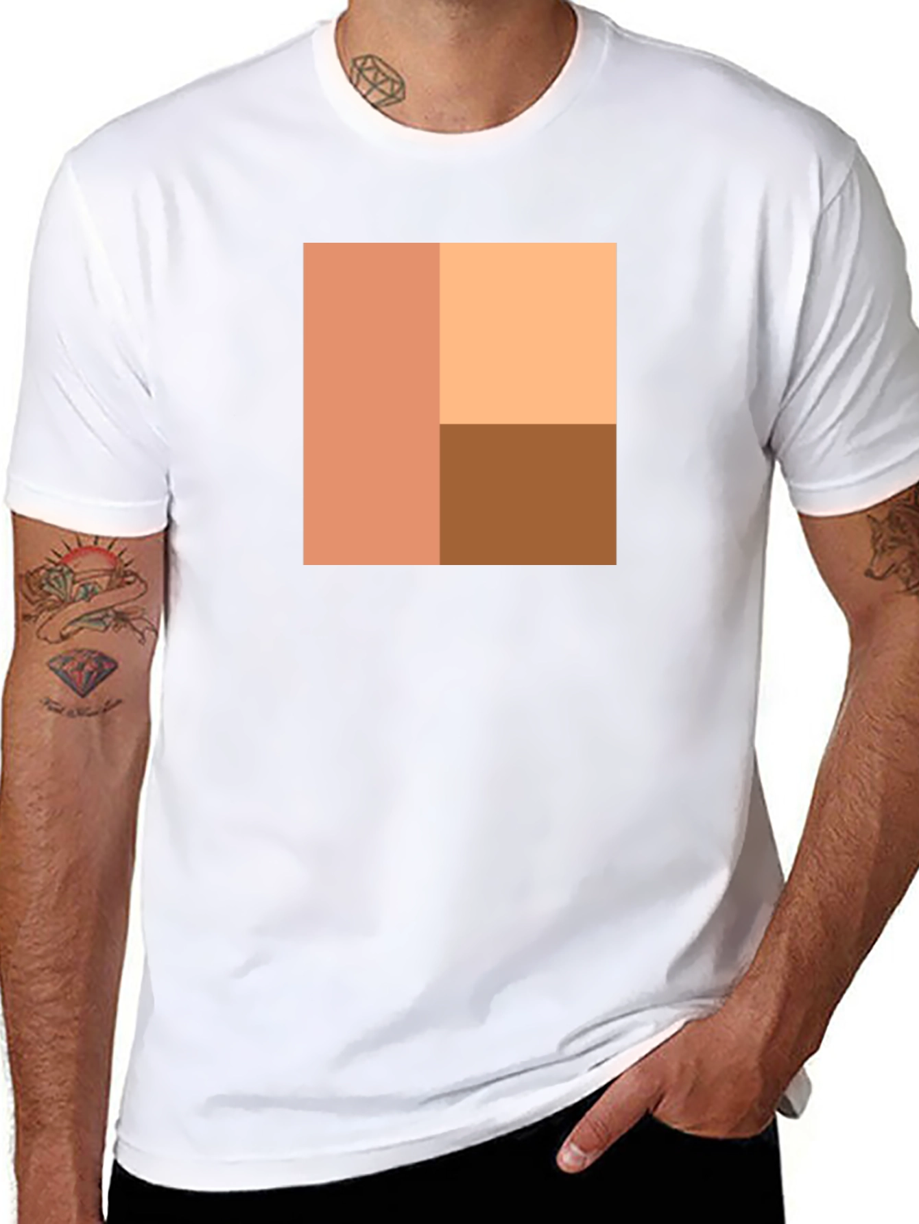 Modern Minimalist Geometric Graphic T-Shirt