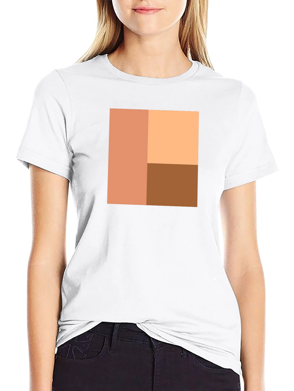 Modern Minimalist Geometric Graphic T-Shirt