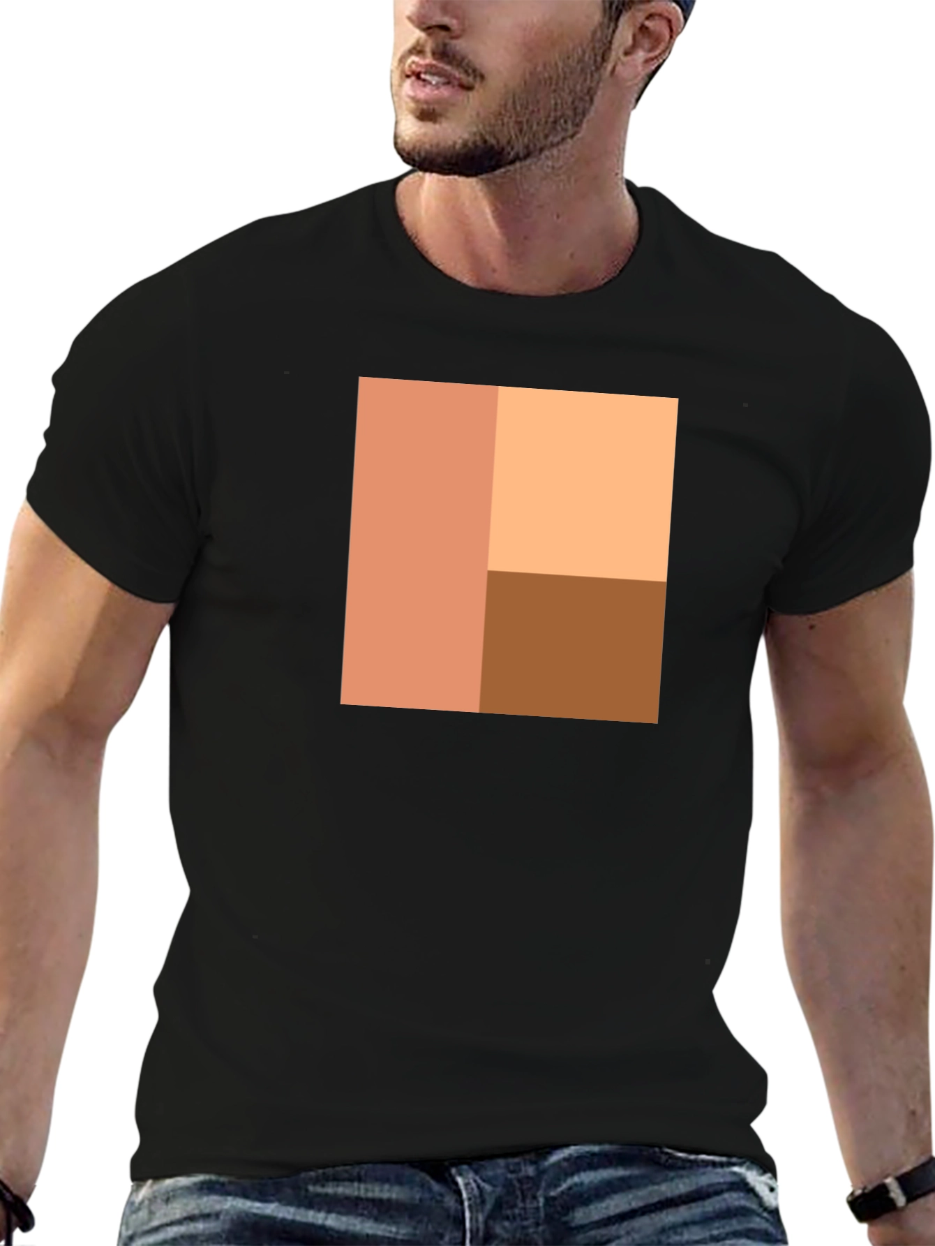 Modern Minimalist Geometric Graphic T-Shirt