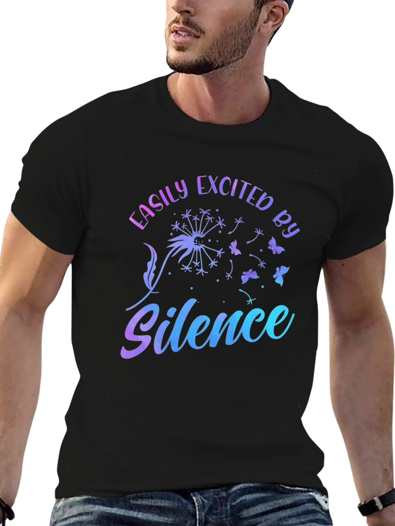 Easily Excited by Silence T-Shirt
