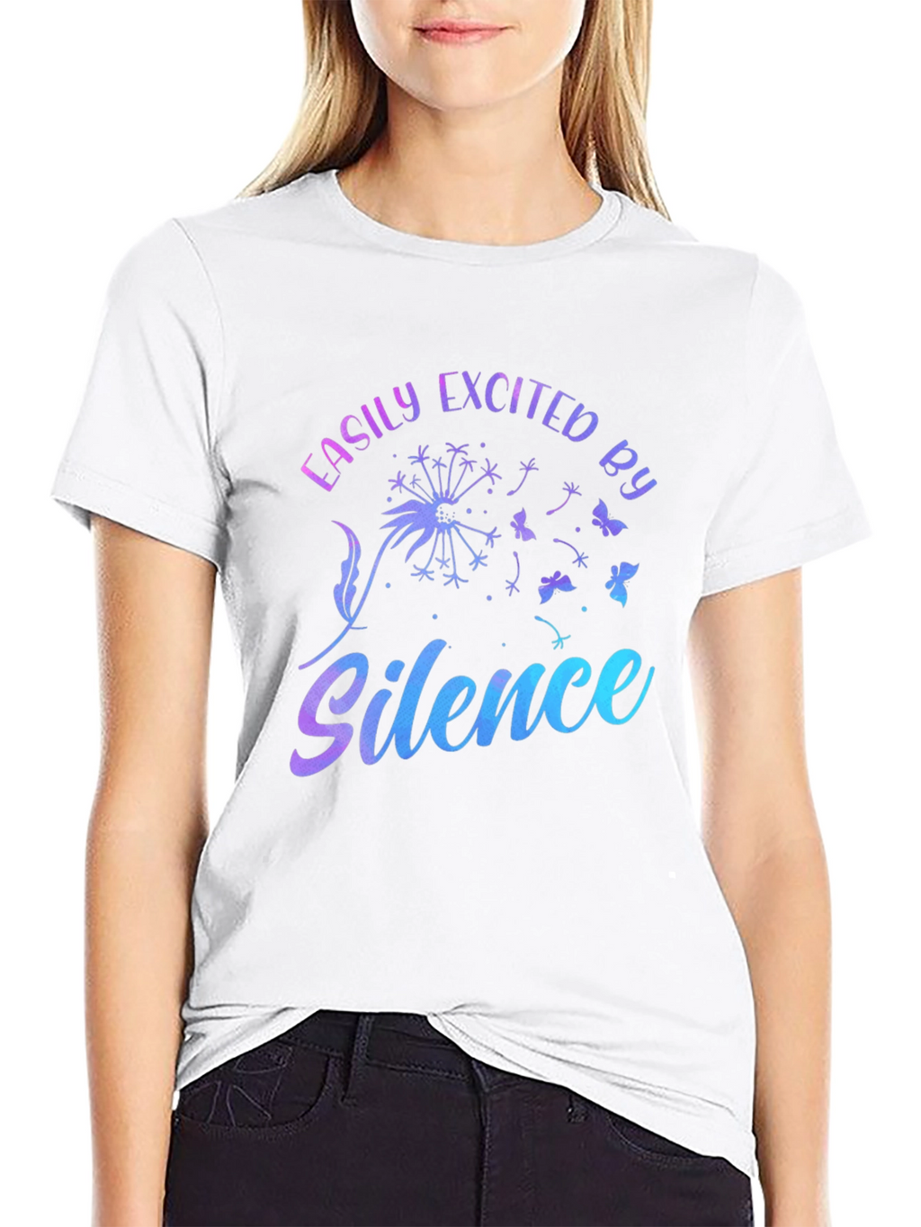 Easily Excited by Silence T-Shirt